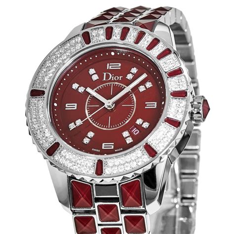 dior watch red|Dior watch for women.